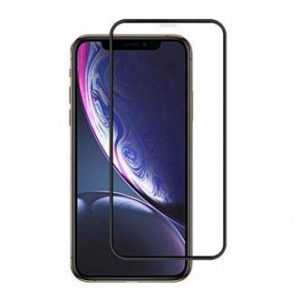محافظ صفحه نمایش شیشه‌ای موکول گوشی موبایل اپل آیفون XR با پوشش کامل