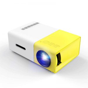ال ای دی پروژکتور Portable Mini LED Projector yellow